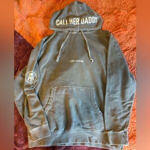 Call Her Daddy Barstool Sports Gray Hoodie